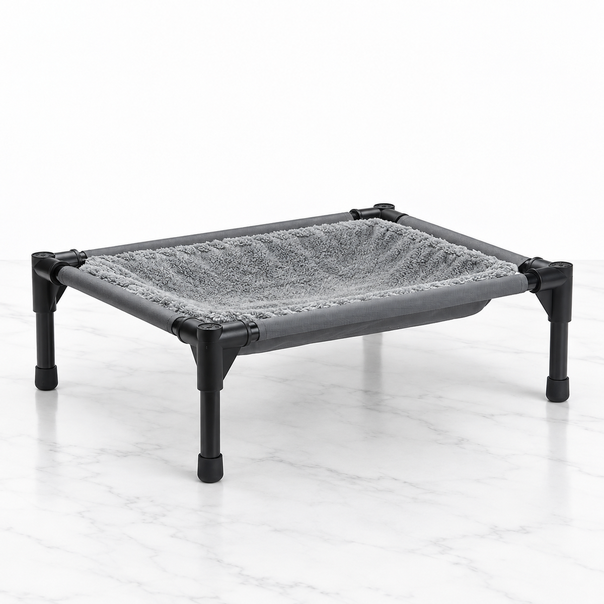 K&H Elevated Hammock Cat Bed — hero marble