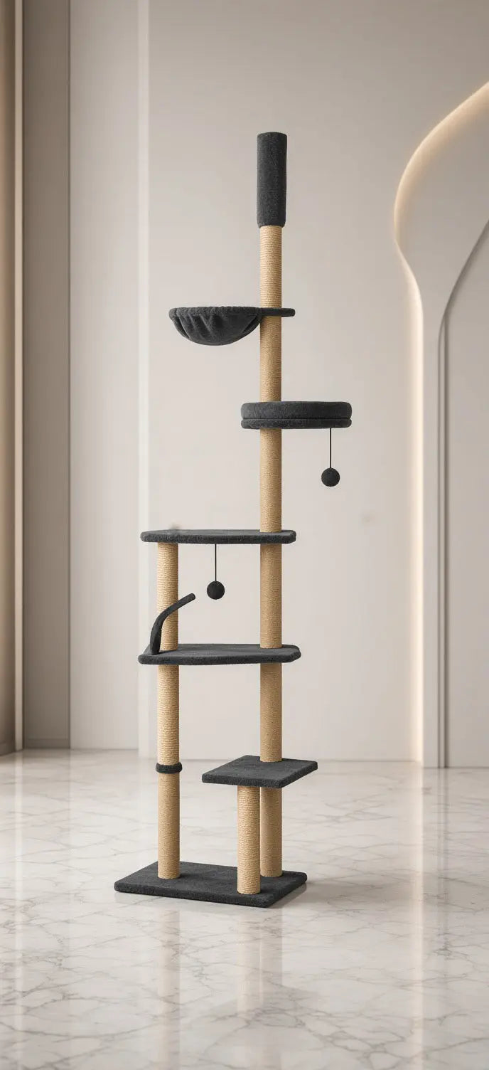 Floor to Ceiling Cat Tree Buying Guide for Cats Giant Paws