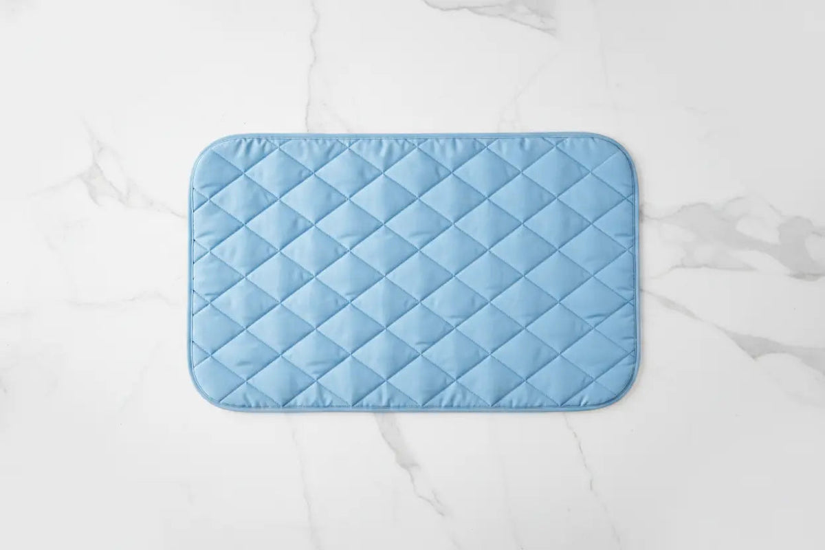 AeroMat quilted cat mat with waterproof backing
