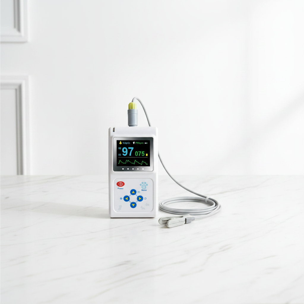 Pet Pulse Oximeter — SpO2 & Pulse-Rate Monitor for Cats & Dogs