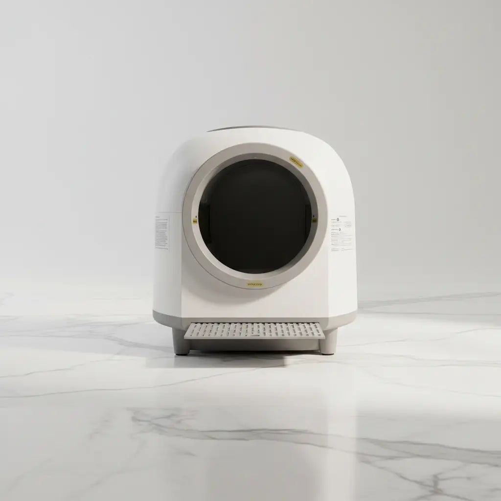 The Bothy enclosed self-cleaning litter tray shown as a product-only image.
