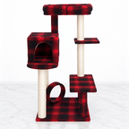 Armarkat B5008 Cat Tree, Scotch Plaid — hero marble