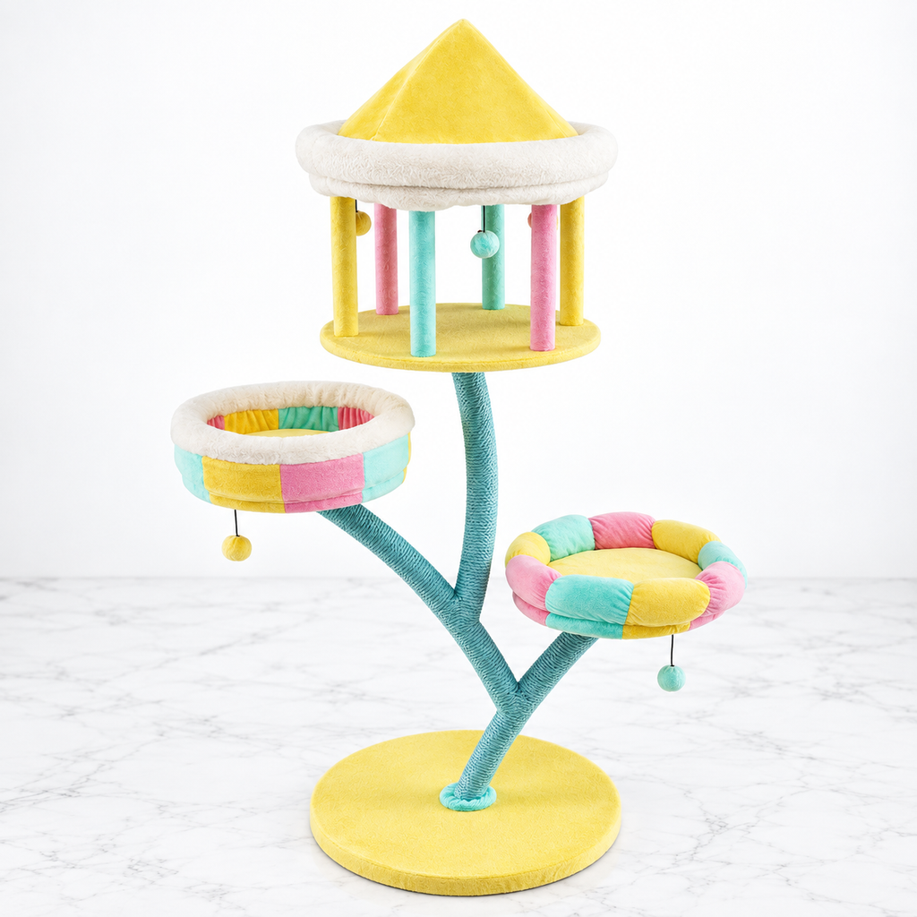 Costway Multi-Layer Cat Tree PV10161 Color — hero marble