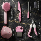 Contents of the Tower and Grooming Set bundle for Maine Coon owners