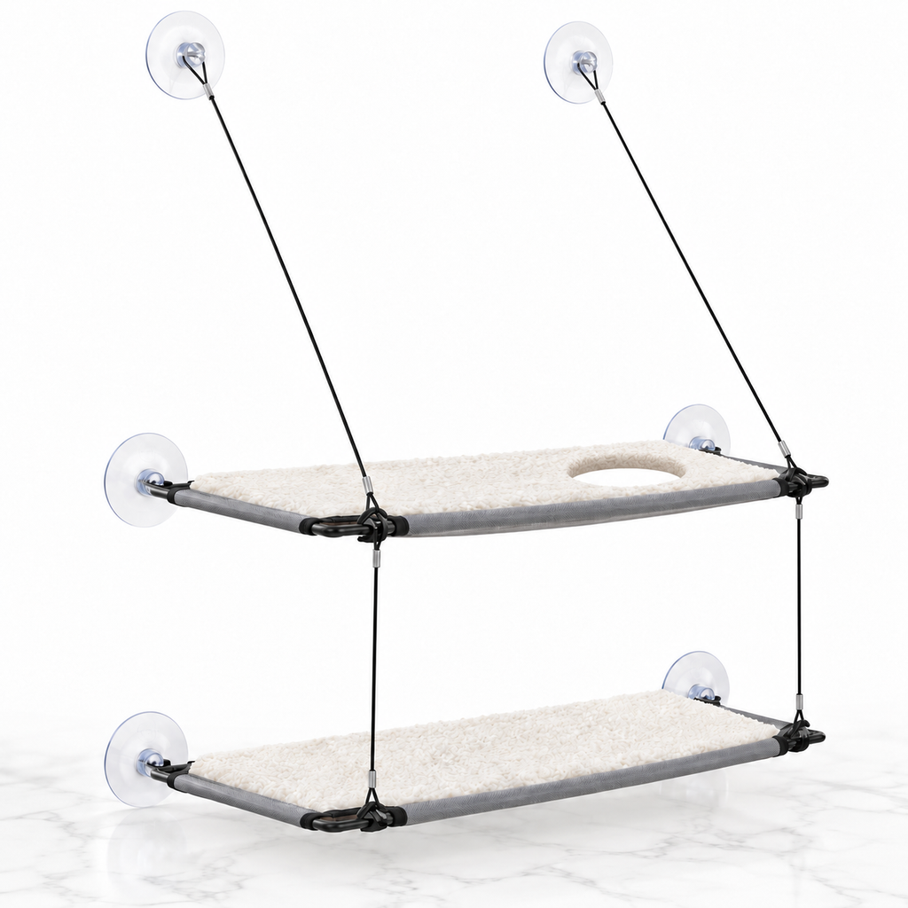 K&H Window Lounger Kitty Sill — Double Level — product hero