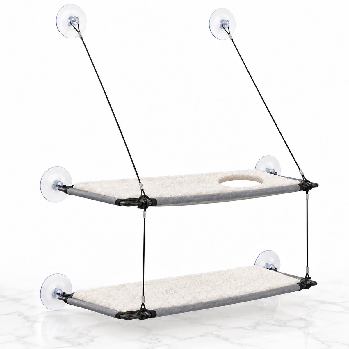 K&H Window Lounger Kitty Sill — Double Level — product hero