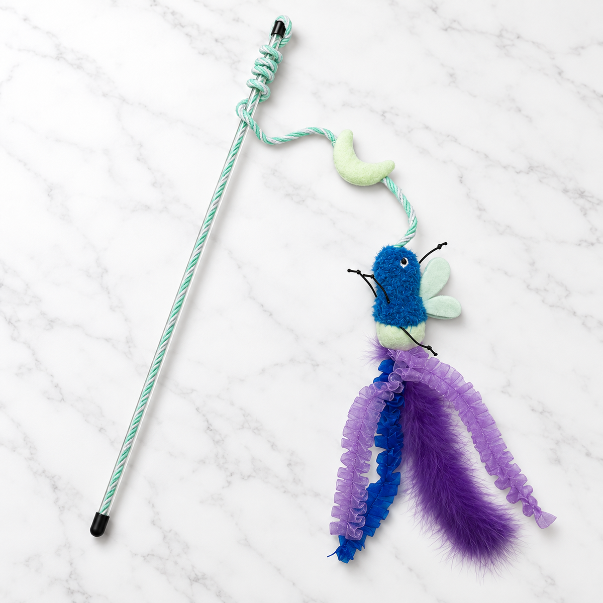 Quirky Kitty Firefly Wand — hero marble