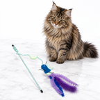 Quirky Kitty Firefly Wand — maine coon brown