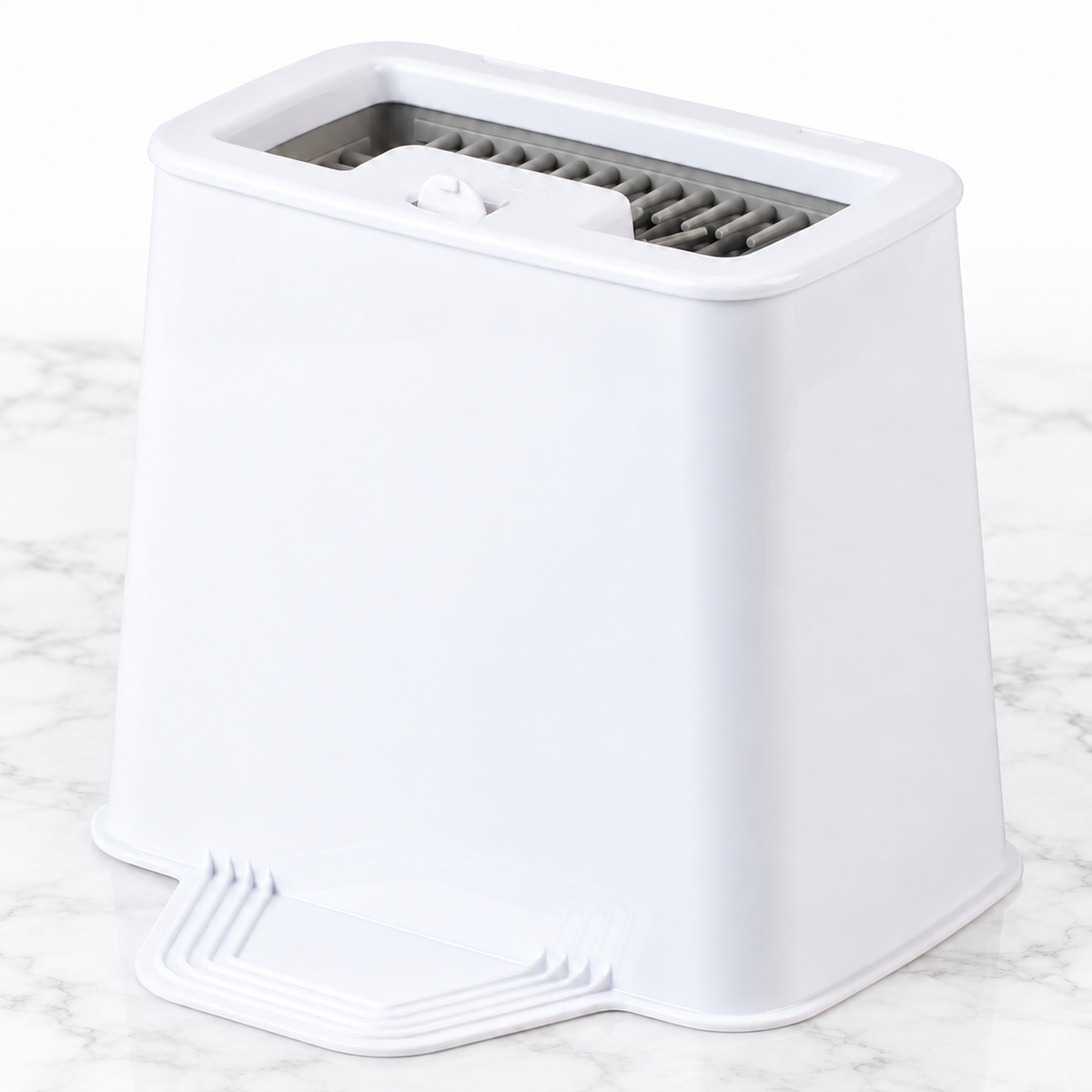 PetFusion 2-in-1 Universal Litter Scoop Holder, White — hero marble