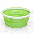 Petmate Bamboo Silicone Travel Bowl, 3 Cups, Green example of assorted color — hero marble