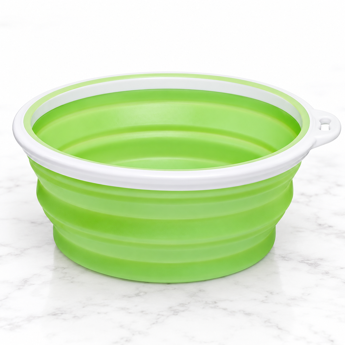 Petmate Bamboo Silicone Travel Bowl, 3 Cups, Green example of assorted color — hero marble