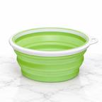 Petmate Bamboo Silicone Travel Bowls — ASSORTED COLORS / 1-CUP — product hero