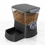 Nano Click Manual Pet Feeder, Black — hero marble
