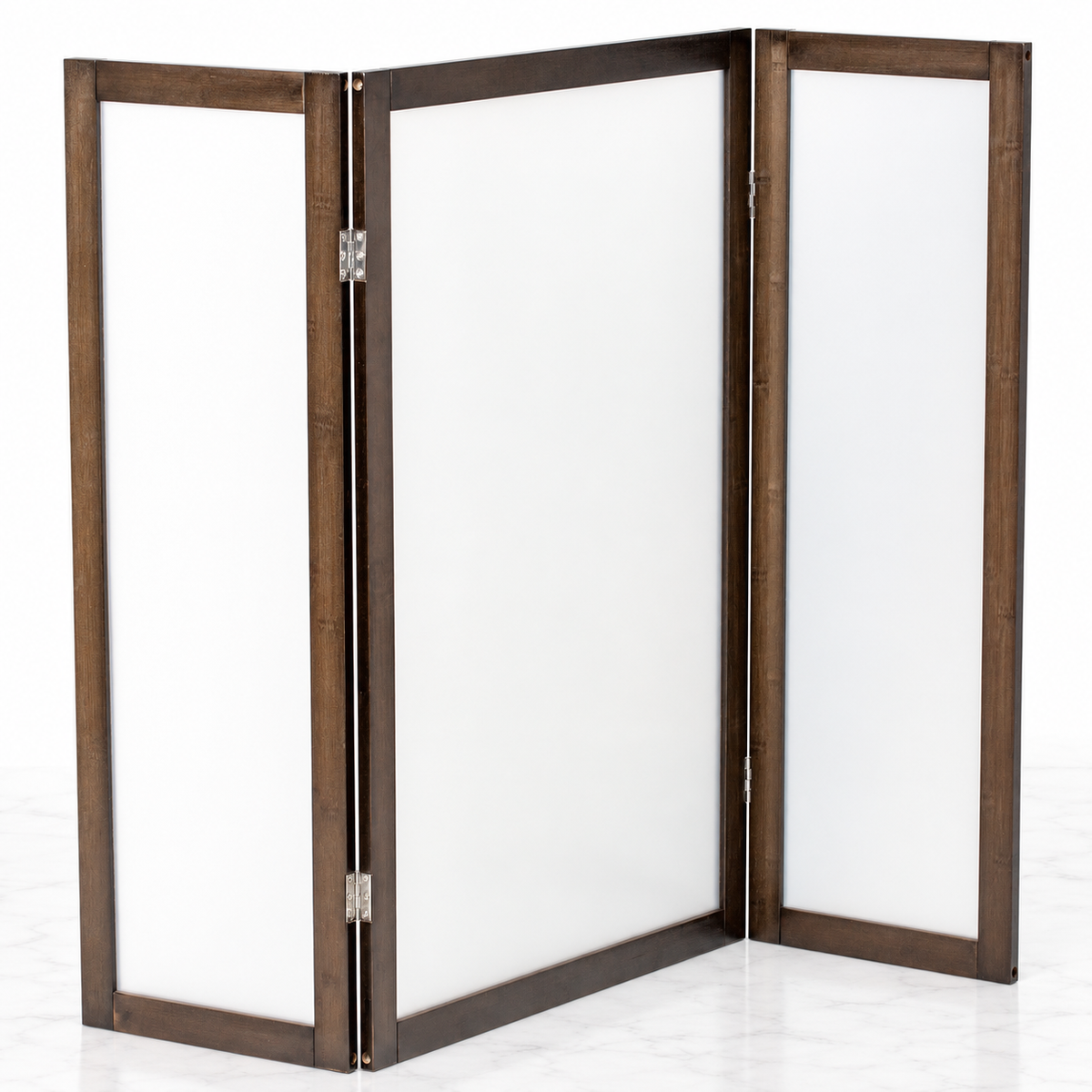PetFusion Modest Privacy Screen, Brown — hero marble