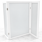 PetFusion Modest Cat Litter Box Privacy Screen — WHITE / ONE SIZE — product hero