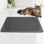 Petmate Extra Large Litter Catcher Mat, Stone — maine coon brown