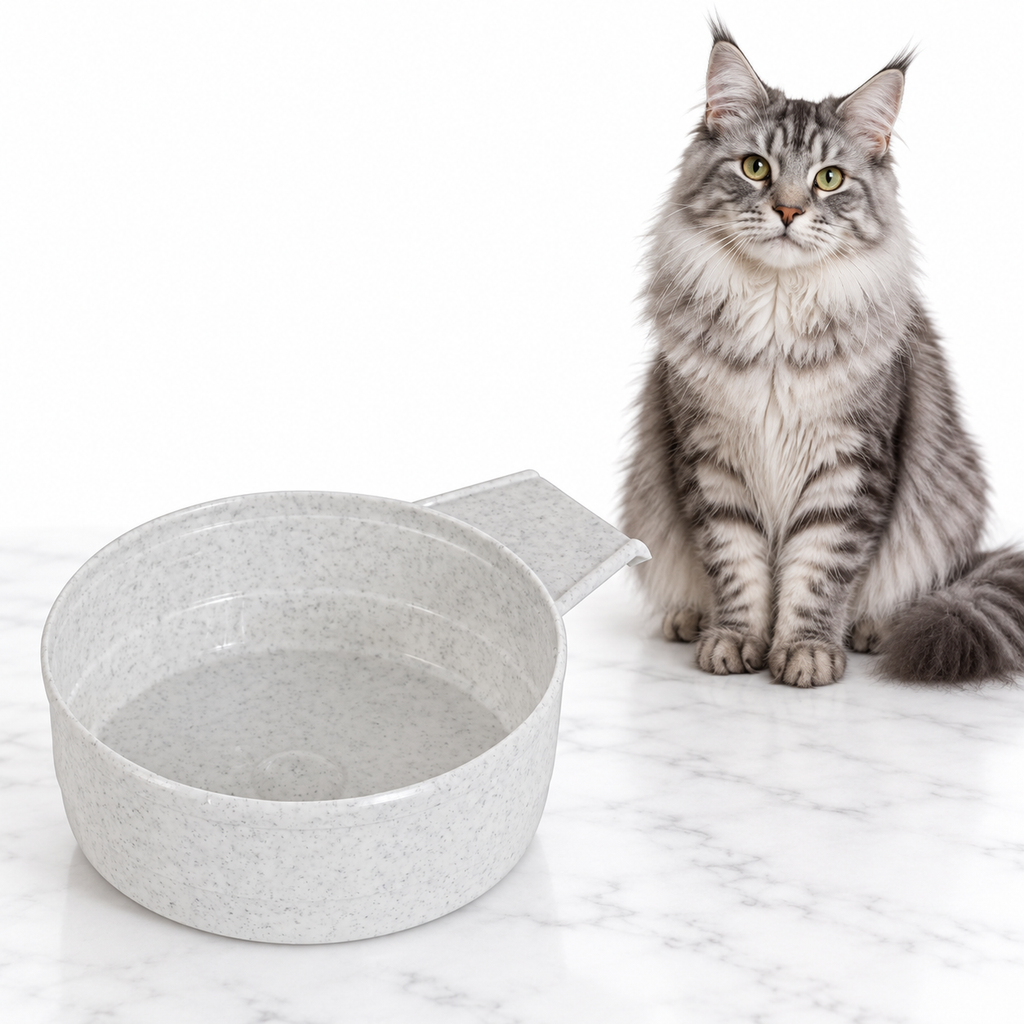 Vittles Vault Food Scoop, Mocha — maine coon silver