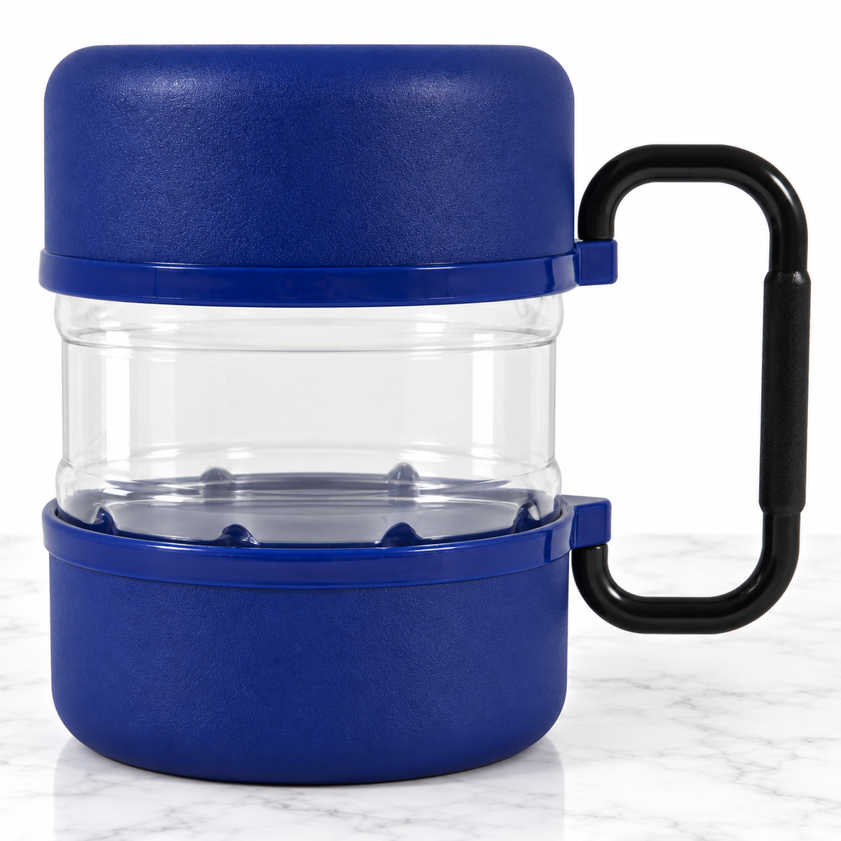 Vittles Vault Travel-Tainer, Blue — hero marble