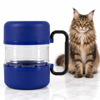 Vittles Vault Travel-Tainer, Blue — maine coon brown
