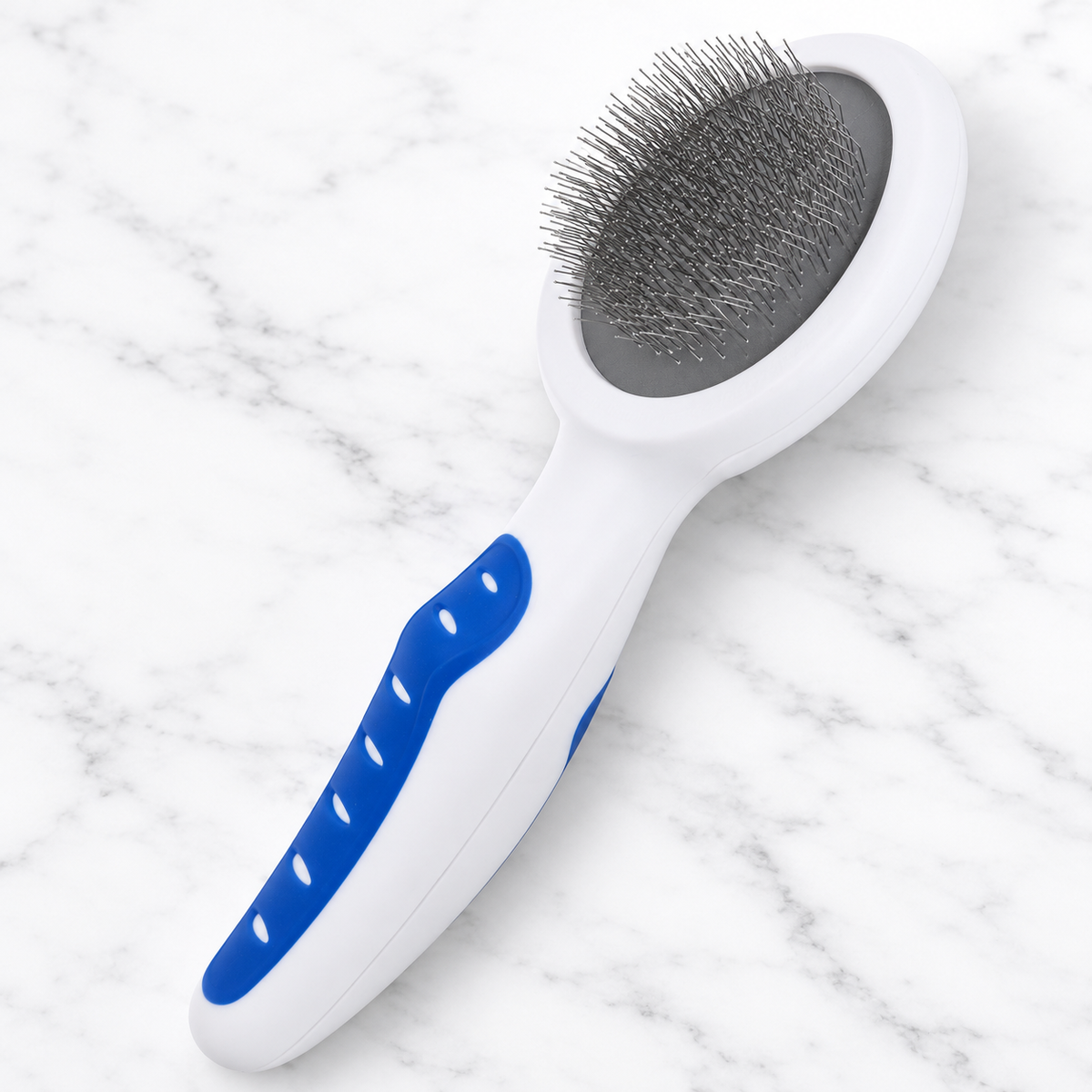 JW Gripsoft Slicker Brush for Cats — hero marble