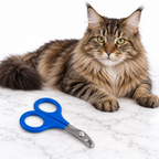 JW Gripsoft Cat Nail Clipper, Assorted Colours, Blue Sample — maine coon brown