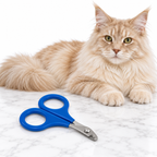 JW Gripsoft Cat Nail Clipper, Assorted Colours, Blue Sample — maine coon cream