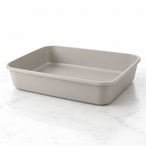 The Cabinet Fit — 48cm Compact Cat Litter Tray
