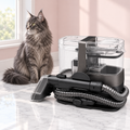 1800W Upholstery & Carpet Spot Cleaner with Steam – The Fabric Refresh with a smoky grey Maine Coon in a light pink room