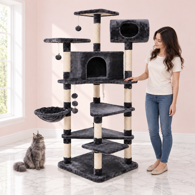 Cat Tree 165 cm – The Ashford Manor