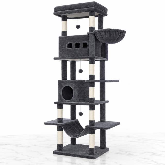 Maine Coon Cat Tree 211cm | XL Cat Tower – Cat-Cave