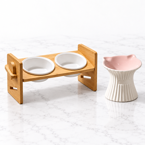 The Dining Duo — Raised Cat Bowl Bundle
