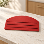 Food pouch squeezer on a pale kitchen worktop