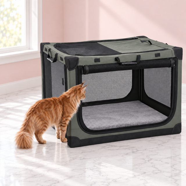90cm Folding Soft Pet Crate