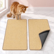 Sisal Cat Scratching Mats 80 × 50 cm | Set of 2 – The Sisal Pair