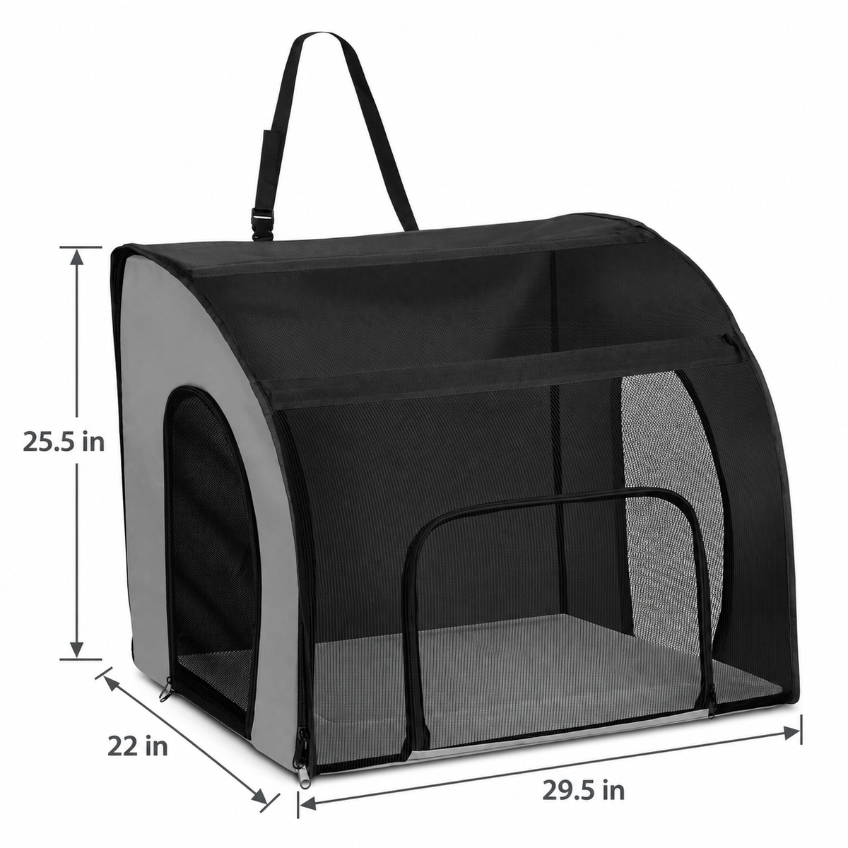 Large K&H Travel Safety Carrier — dimensions inches