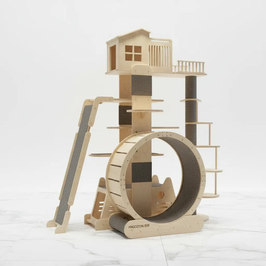 The Highland Retreat — Maine Coon Cat Tower & Activity Centre