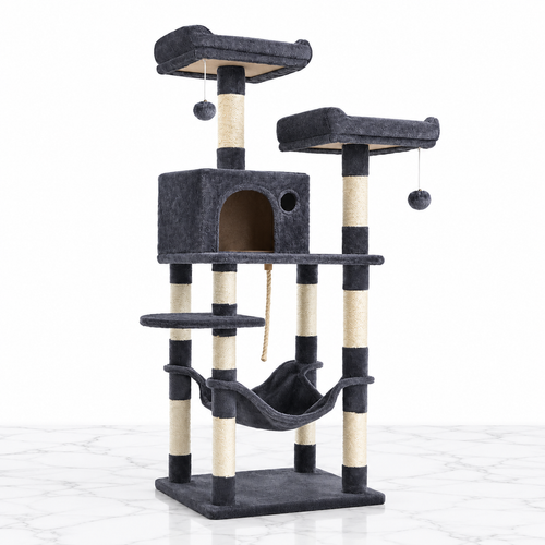 The Misty Perch — 143 cm Cat Tower